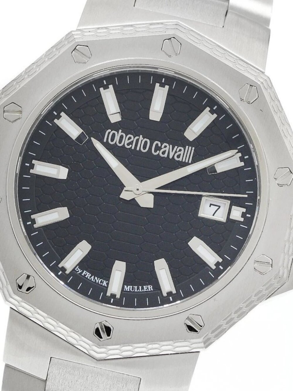 Roberto Cavalli RV1G038M0071 By Franck Muller Date Quartz Men's Watch_969091